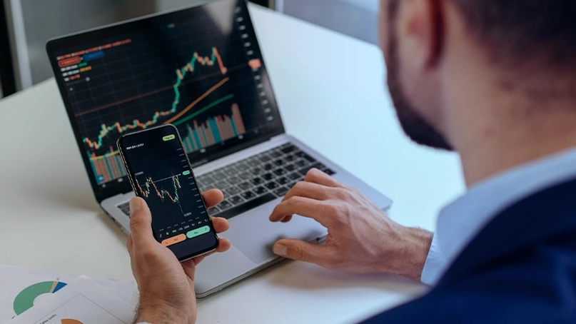 Dashboard di trading IA di GrPlatform